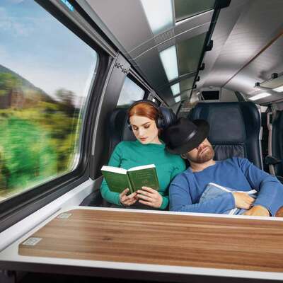 Travel comfortably by train - with the WESTadvantage price.