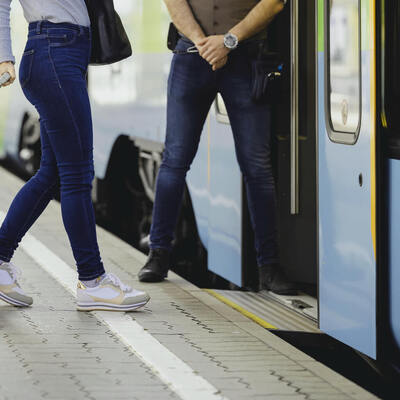 Stufenloses einsteigen in der WESTbahn