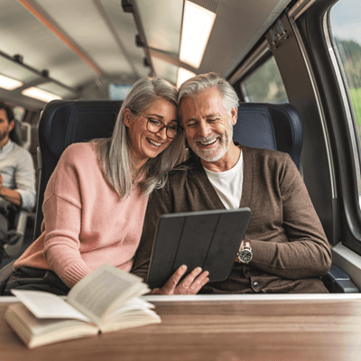Travel comfortably by train with WESTbahn