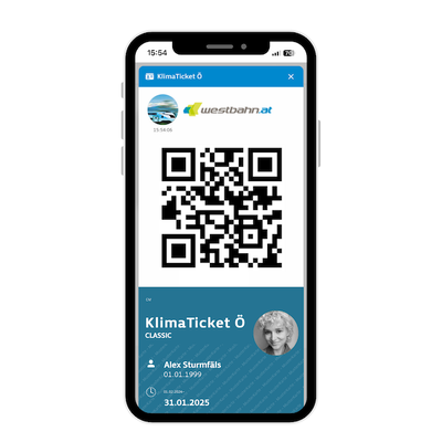 Mit dem Digitalen KlimaTicket Österreich in der WESTbahn unterwegs