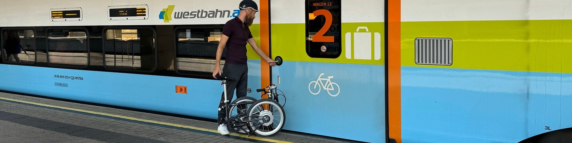 Taking your folding bike on board