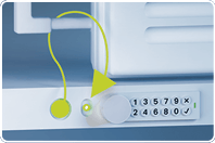 Step 1 – Remove security cable