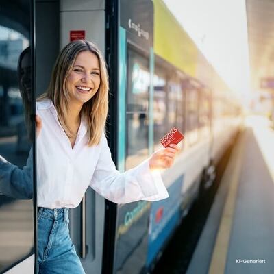 Travel by train with the Westbahn at the VorteilsCard price