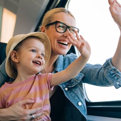 Travelling with kids onboard on Westbahn trains